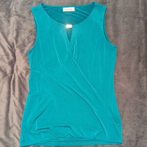 Calvin Klein Blouse in Teal, size Small